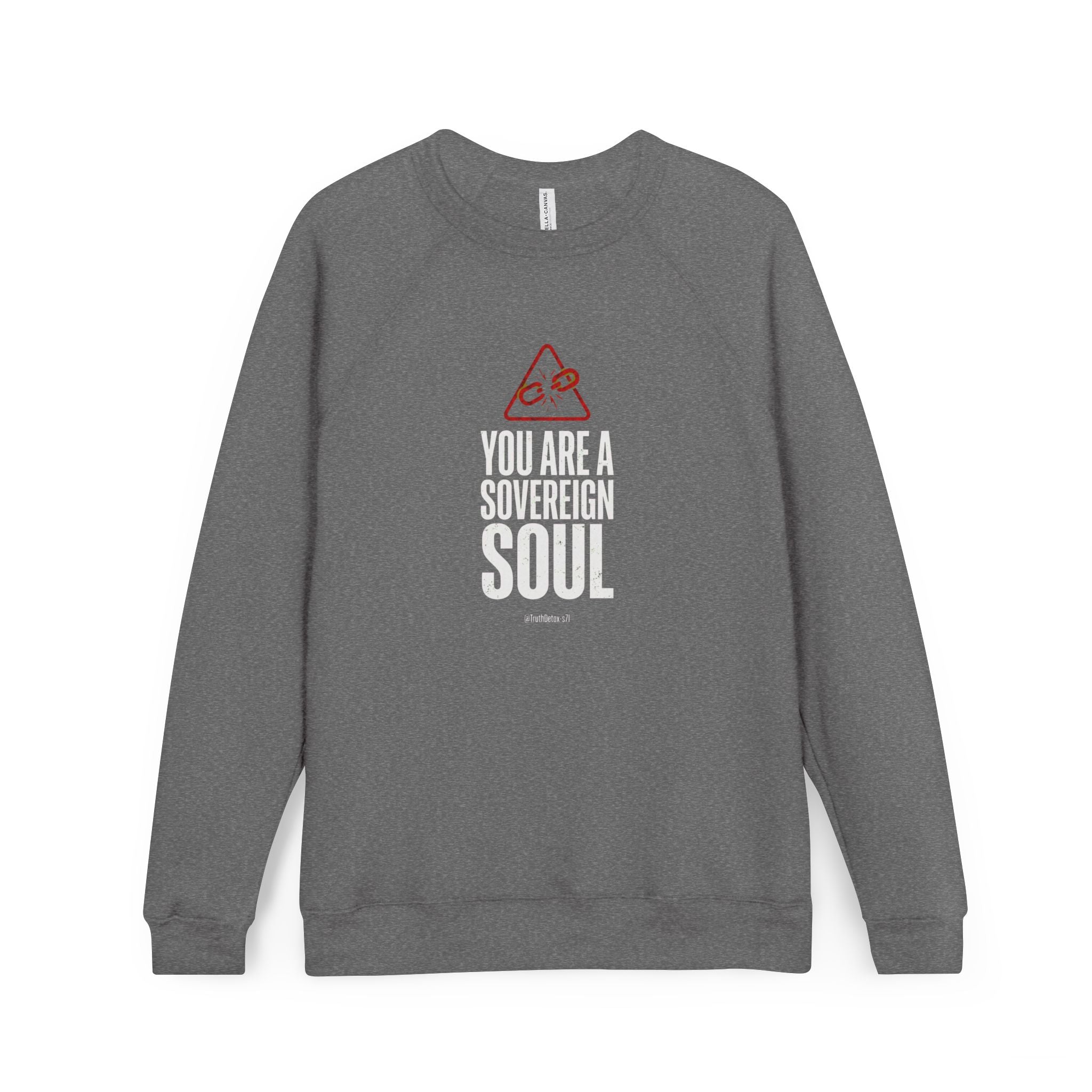 Raw Truth Tee Sweatshirt — "You are a Soverign Soul"