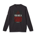 'You Are a God' Crewneck Sweatshirt — Empowerment Graphic Sweatshirt