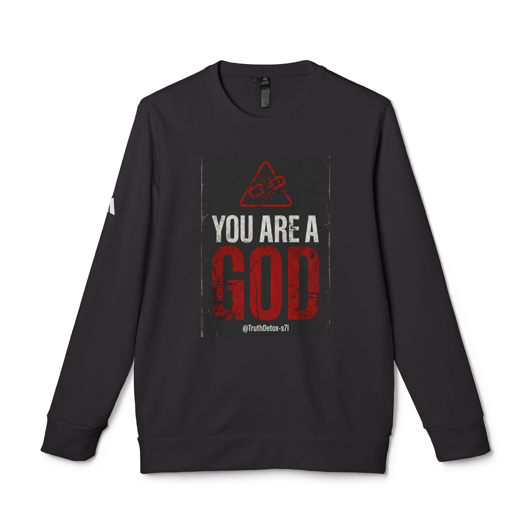 'You Are a God' Crewneck Sweatshirt — Empowerment Graphic Sweatshirt
