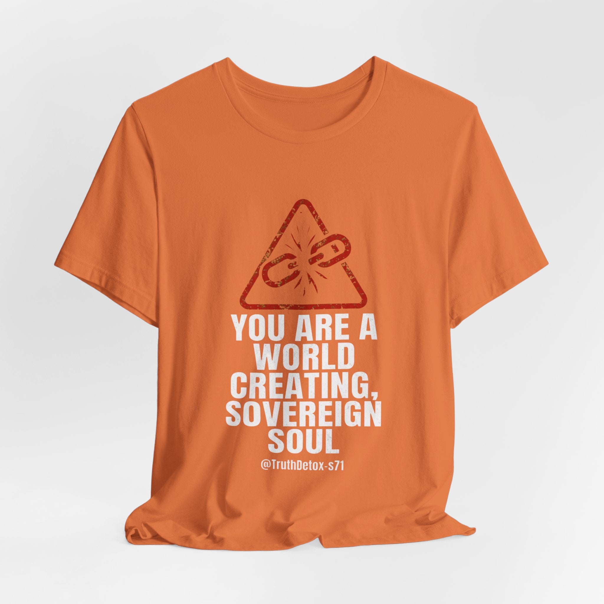 'You Are a World-Creating Sovereign Soul' Graphic T-Shirt