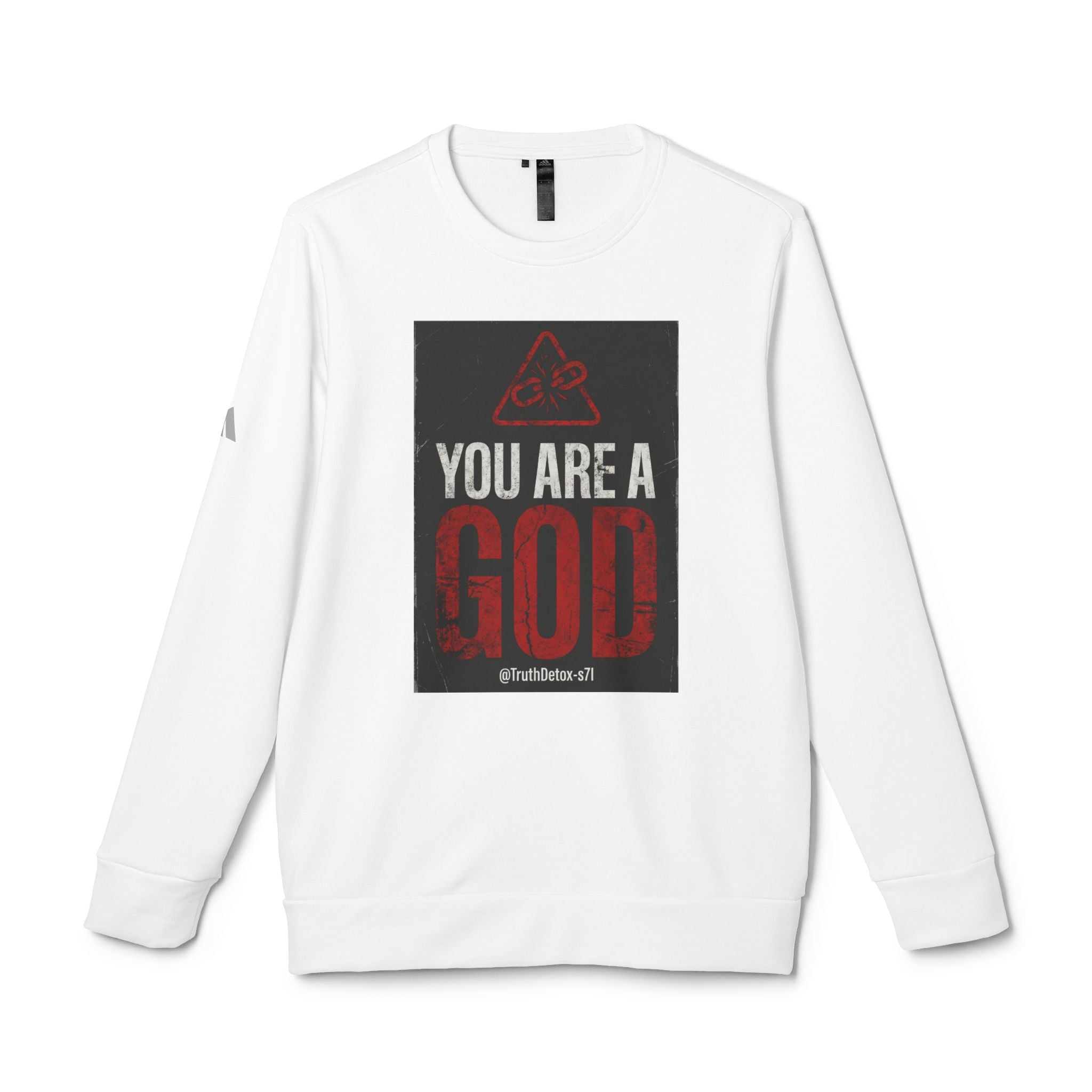 'You Are a God' Crewneck Sweatshirt — Empowerment Graphic Sweatshirt
