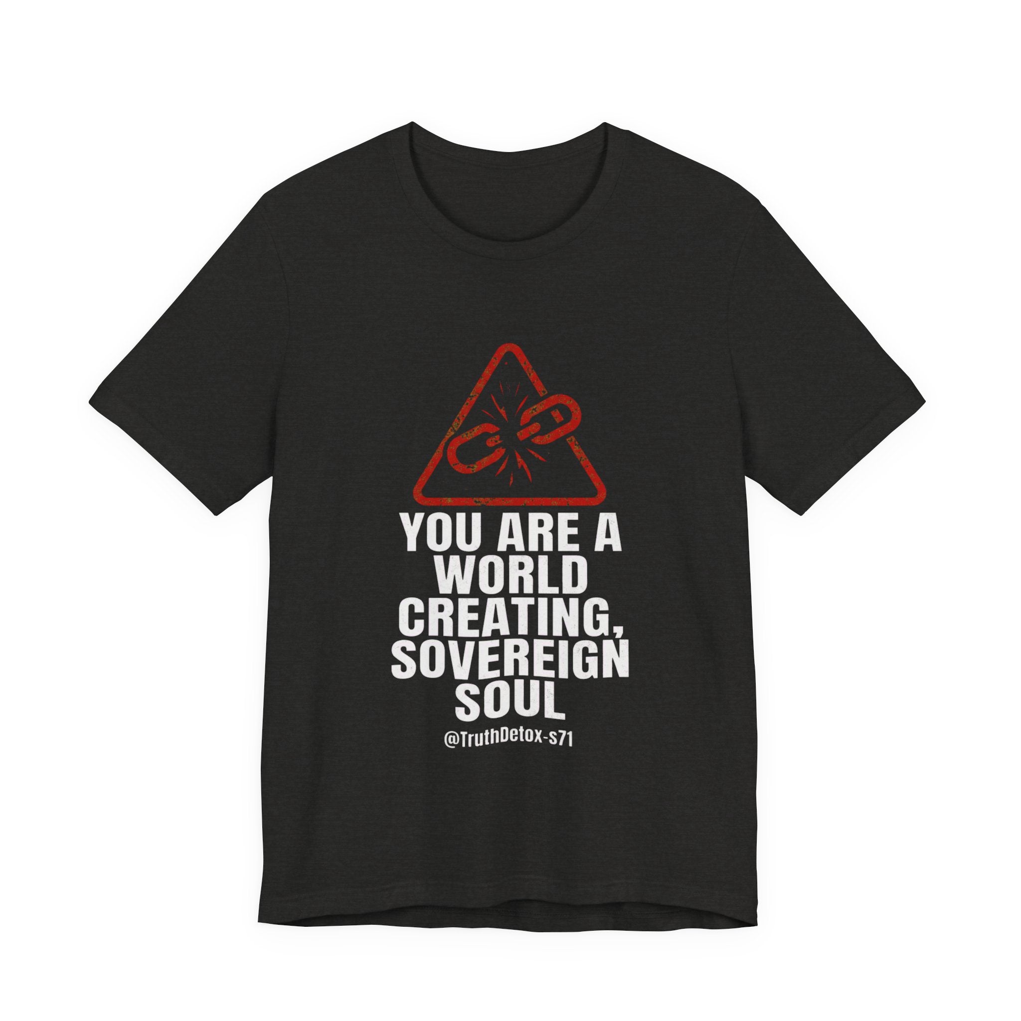 'You Are a World-Creating Sovereign Soul' Graphic T-Shirt