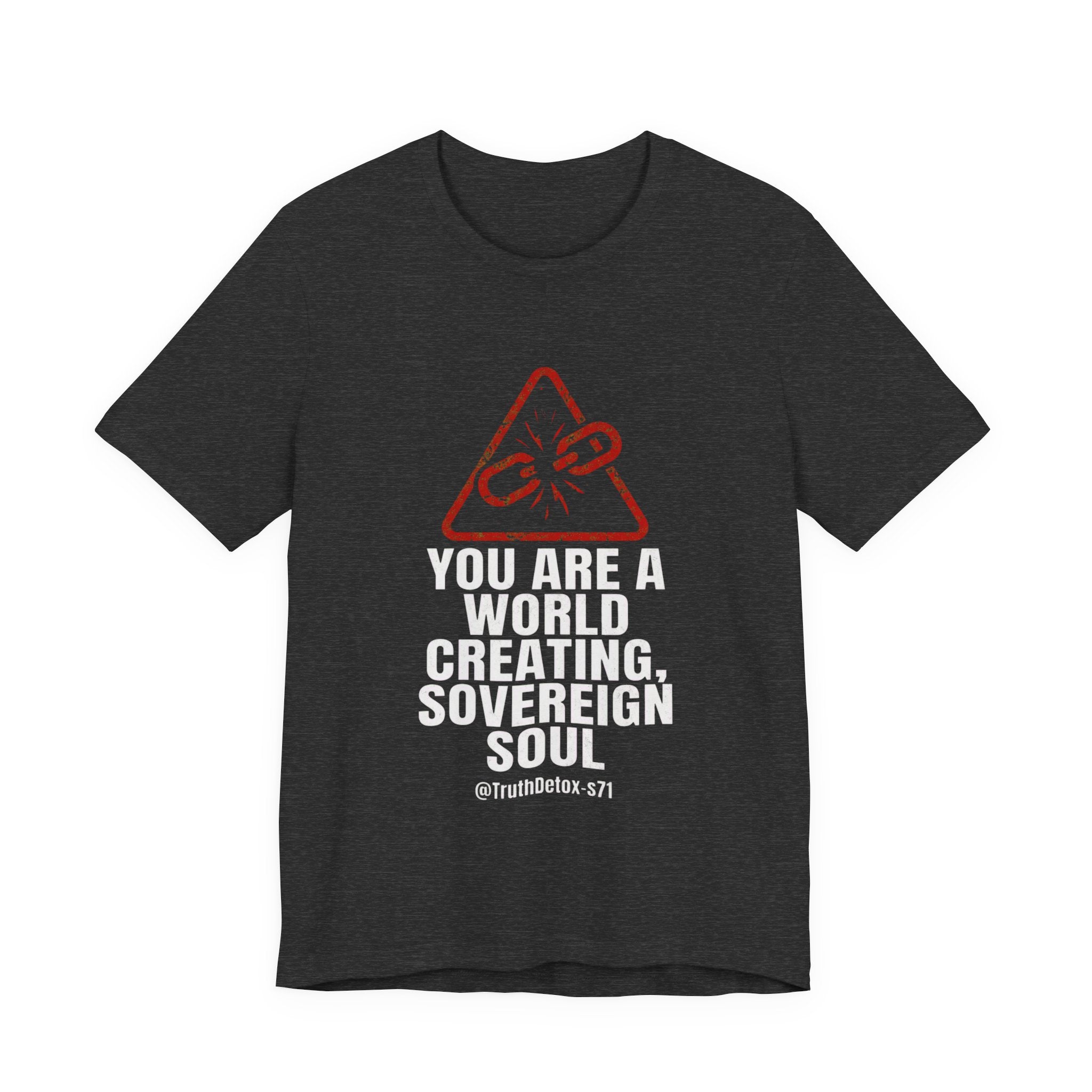'You Are a World-Creating Sovereign Soul' Graphic T-Shirt