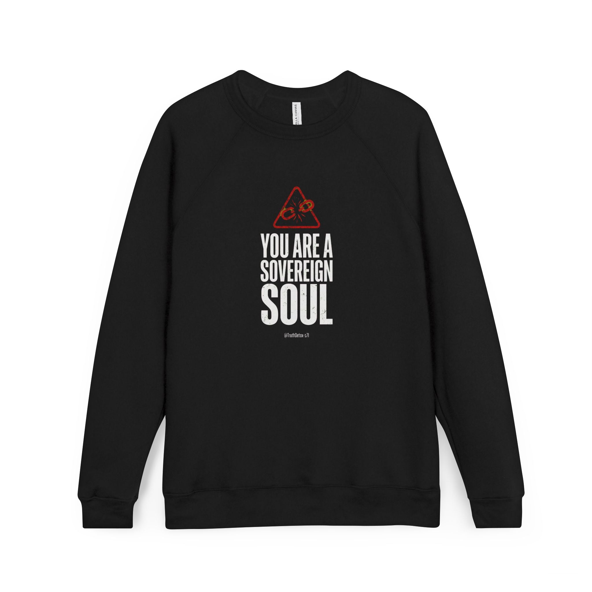 Raw Truth Tee Sweatshirt — "You are a Soverign Soul"