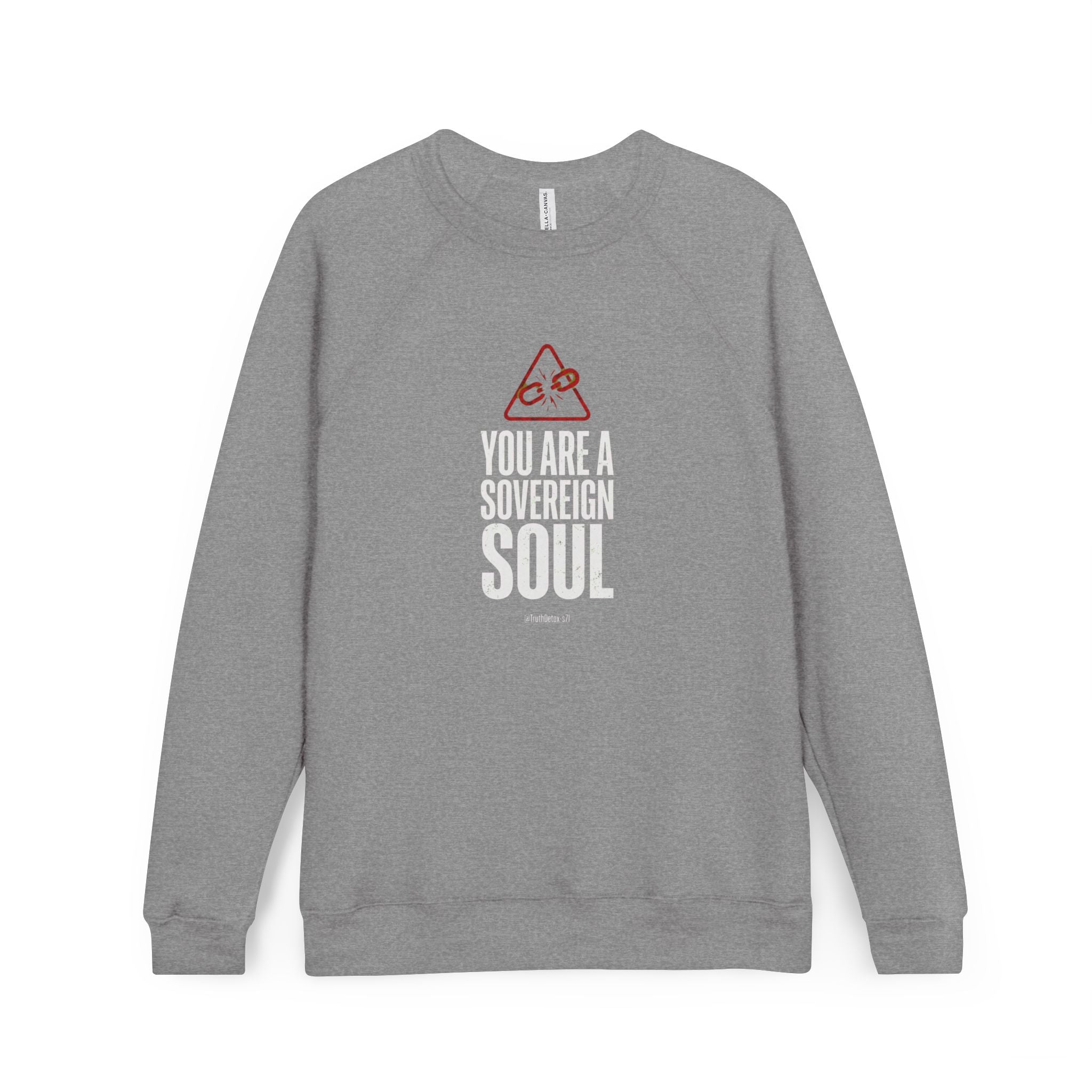 Raw Truth Tee Sweatshirt — "You are a Soverign Soul"
