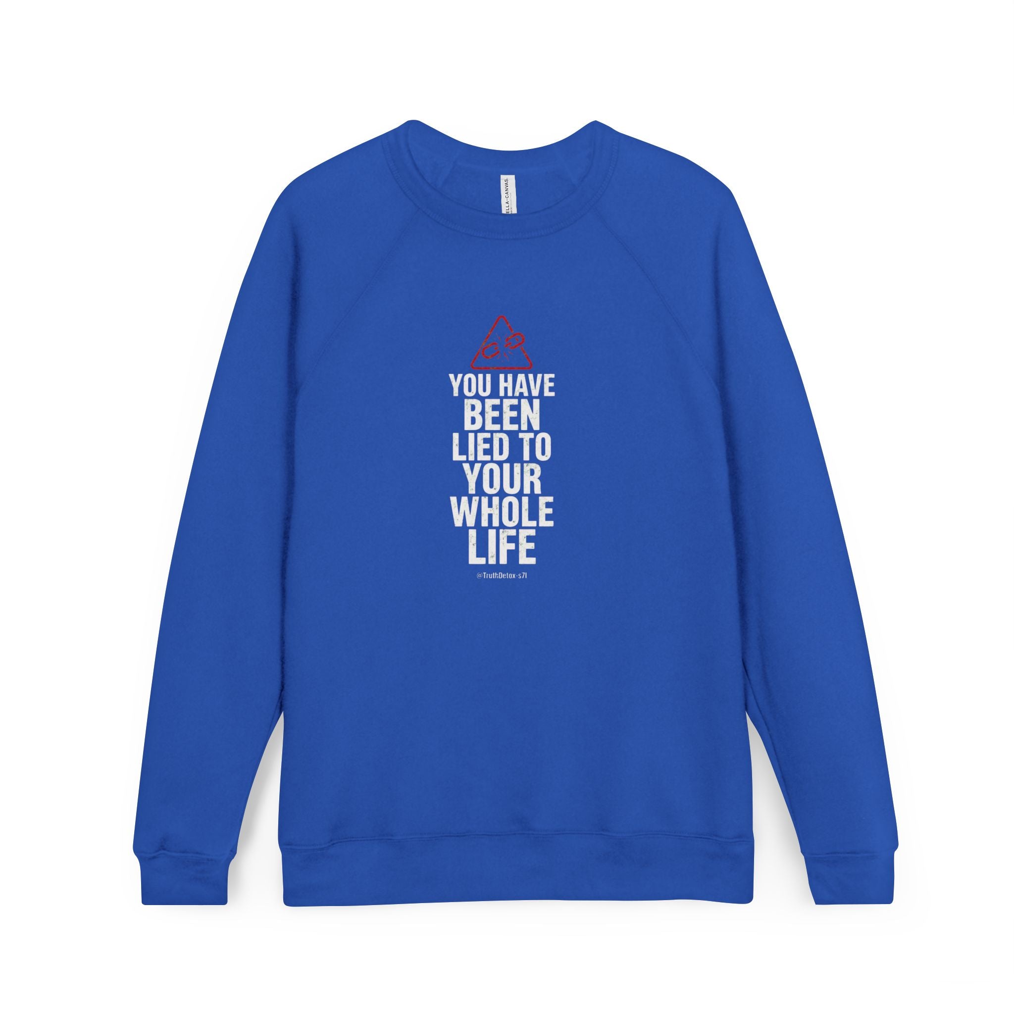 Raw Truth Tee Sweatshirt — Societal Conditioning Message